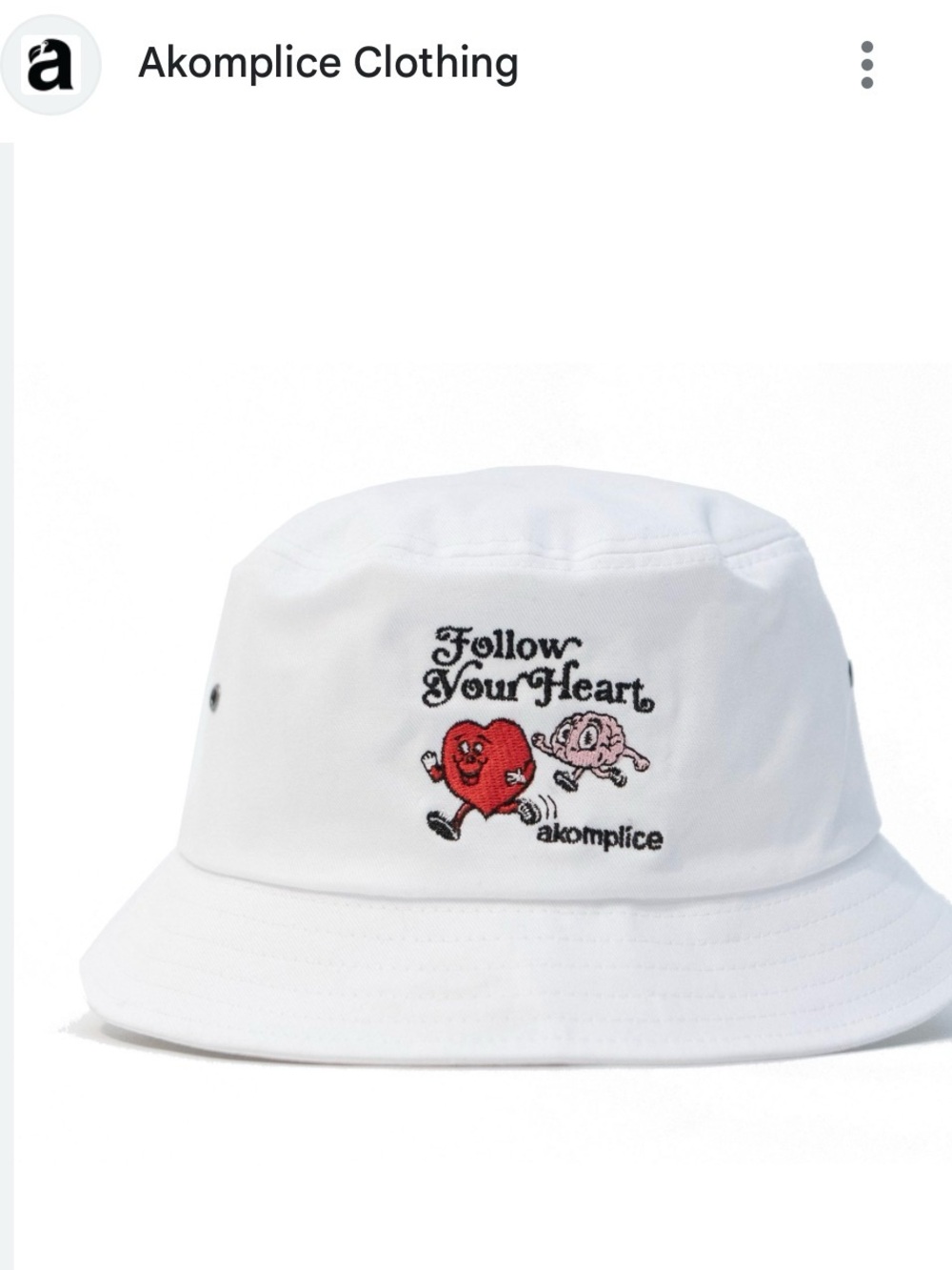 Akomplice “Follow Your Heart” Bucket Hat - Picture 2 of 8